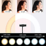 💡 Anneau Lumineux LED 10” – L’éclairage Idéal pour TikTok, YouTube & Streaming