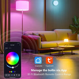 💡 Ampoule LED Intelligente E27 – Contrôle via App & Ambiance Personnalisée