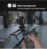 🎥 Tête Motorisée Panoramique YT-1200 – Contrôle à Distance & Rotations Fluides pour Smartphones & Caméras