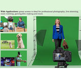 🎥 Toile de Fond Professionnelle en Coton – Idéale pour Studio Photo et Streaming