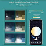 💡 Ampoule LED Intelligente E27 – Contrôle via App & Ambiance Personnalisée