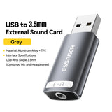 🎧 Carte Son Externe USB  – Améliorez Votre Expérience Audio ! 🎧
