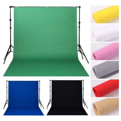 🎥 Toile de Fond Professionnelle en Coton – Idéale pour Studio Photo et Streaming