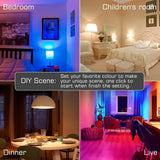 💡 Ampoule LED Intelligente E27 – Contrôle via App & Ambiance Personnalisée