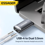 🎧 Carte Son Externe USB  – Améliorez Votre Expérience Audio ! 🎧